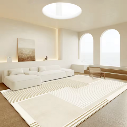 BowLift | Japanese Minimalist Plush Area Rug Non-Slip for Bedroom and Living Room