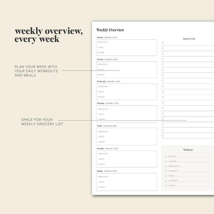 BowLift | Daily Planner 24-25 - PlanEase