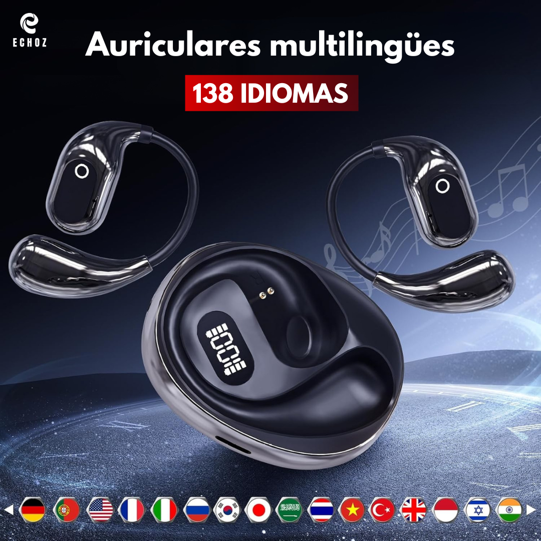 BowLift | EchoLux Wireless Translation Headsets | Instant translation and premium sound for discerning travelers