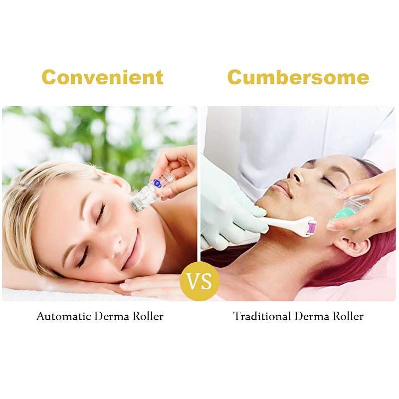 BowLift | Automatic Micro-needle Derma Roller Derma-roller -0.25mm Titanium Micro Needle Skin Care System