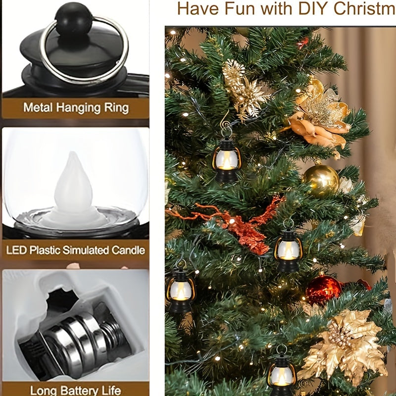 Retro LED Mini Lanterns – Atmospheric Lighting for Parties Bowlift