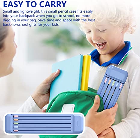 BowLift | Multifunctional Pencil Case for Kids with 5pcs Pencils2B, Eraser and Ruler