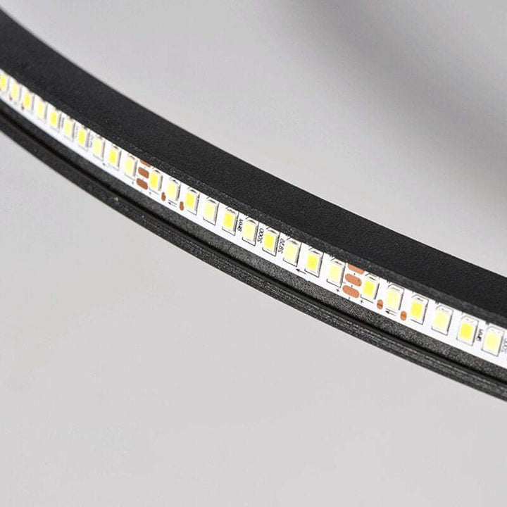 LunaNova - Modern LED Ceiling Light Metal/Acrylic for Living and Bedroom, Bowliftack/White Design | Bowlift
