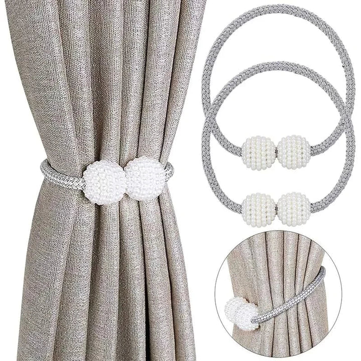 Magnetic Balls Curtain Clips 2pcs Bowlift