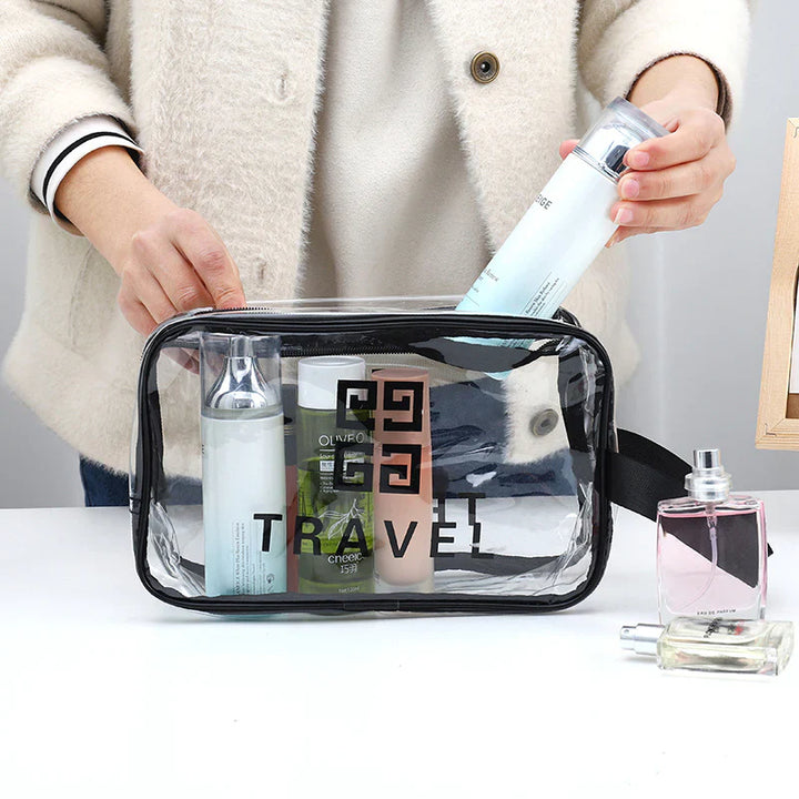 Transparent Cosmetic Bag Organizer Bowlift