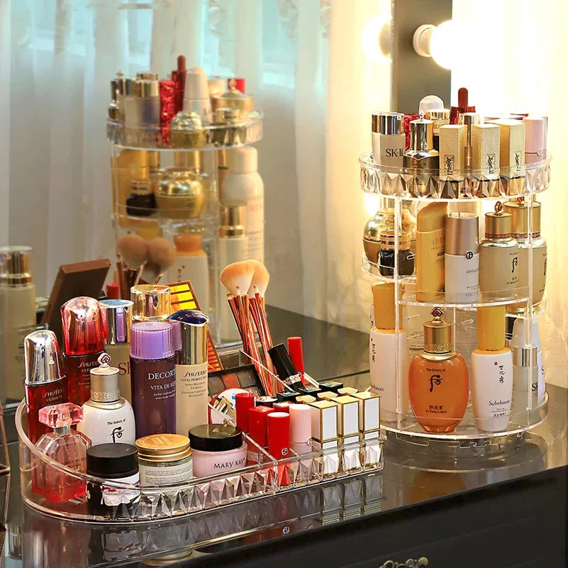 360 Rotating Makeup Beauty Organizer Bowlift