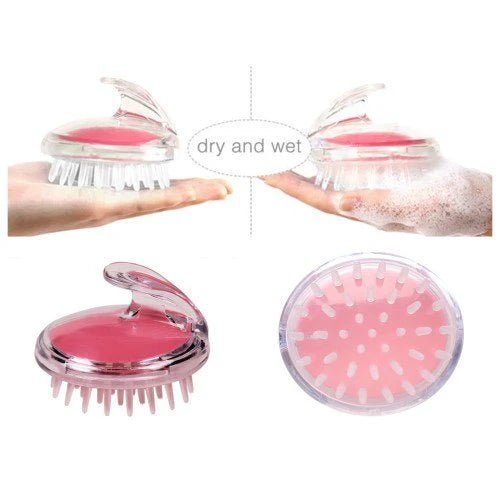 Shampoo Scalp Massage Brush Silicone Bowlift