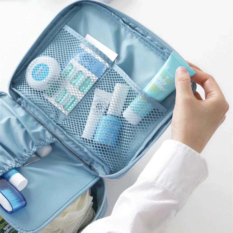 Multifunction Women Makeup Cosmetic Travel Pouch Bowlift