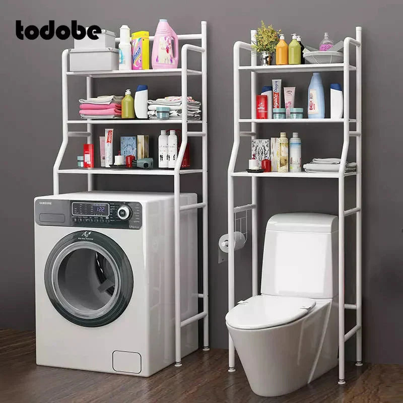 Over The Commode Iron Organizer Bathroom Shelf Bowlift