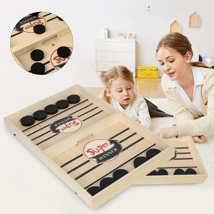 BowLift | 2-in-1 Table Football & Shuffleboard Fun – GameMaster