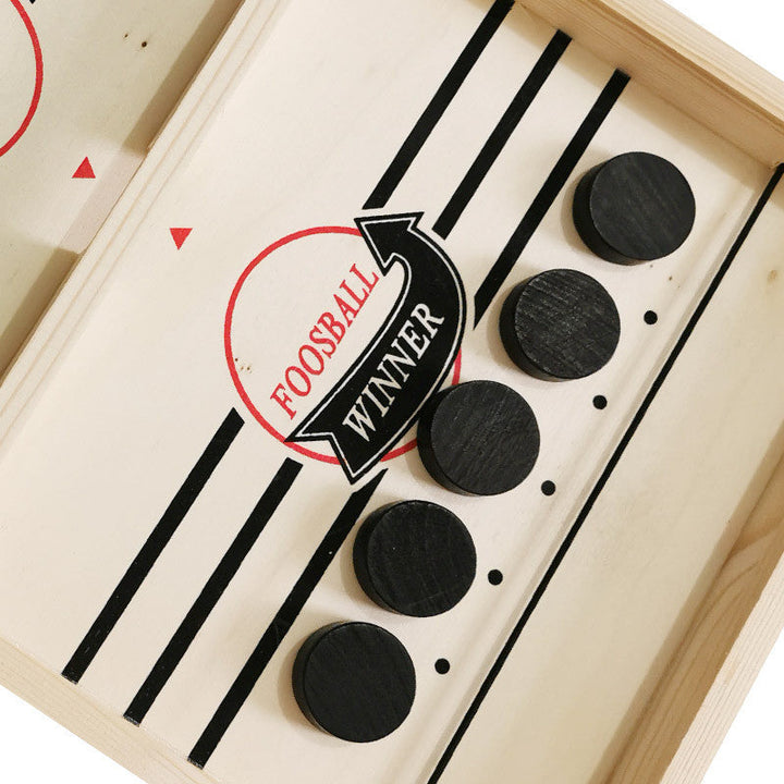 BowLift | 2-in-1 Table Football & Shuffleboard Fun – GameMaster