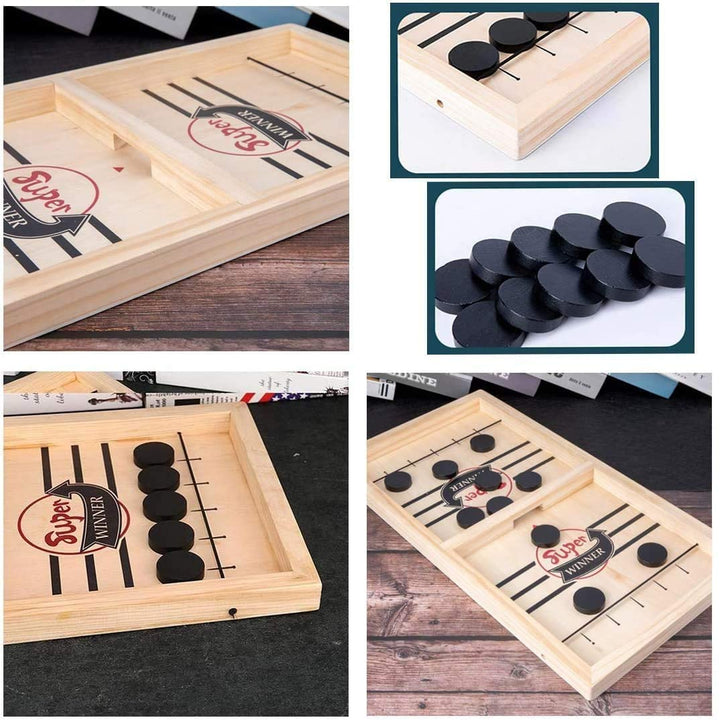 BowLift | 2-in-1 Table Football & Shuffleboard Fun – GameMaster