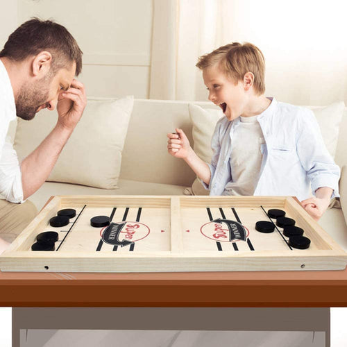 BowLift | 2-in-1 Table Football & Shuffleboard Fun – GameMaster