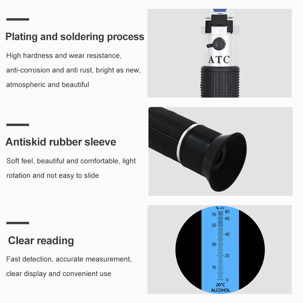 BowLift | Mini Refractometer Fruit Sugar Tester