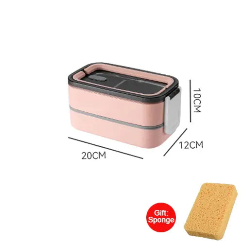 BowLift | 2-Tier Stainless Steel Bento Lunchbox - MealMate