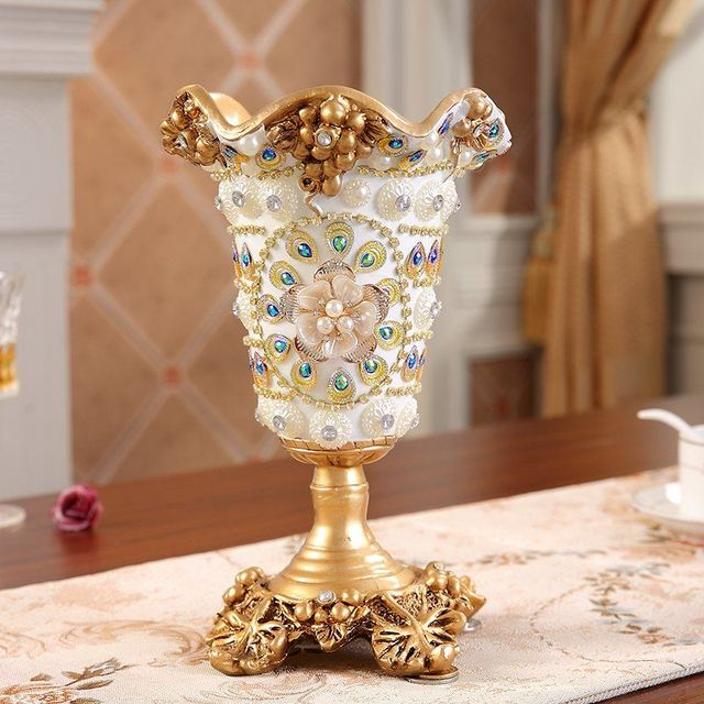 BowLift | European Luxury Diamond Resin Vase