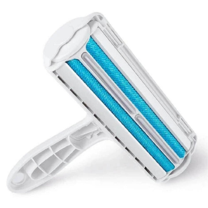 2-Way Pet Hair Remover with Microfiber Roller - FurSweep Bowlift