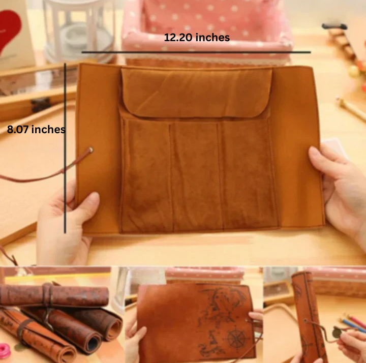 BowLift | Vintage Leather Pencil Case