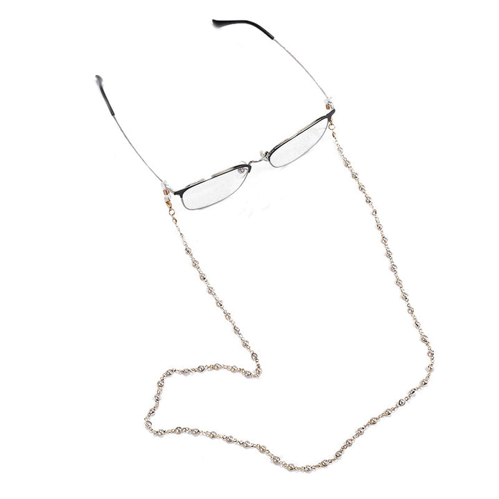 Coastal Shell-Decorated Eyewear Chain Bowlift