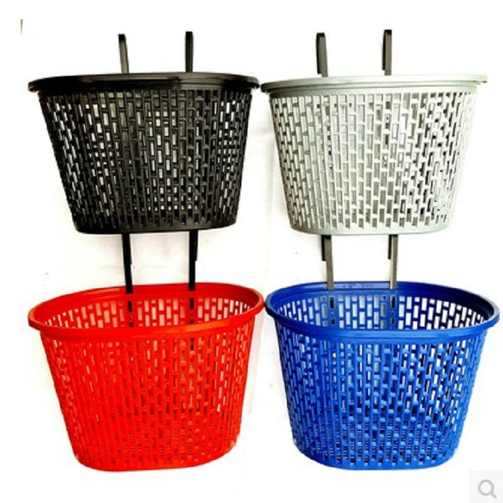 durable ventilated front bicycle basket with quick-release mounting system Bowlift
