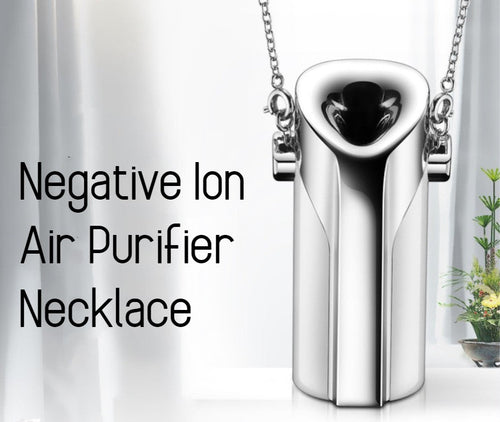 BowLift | Portable Wearable Negative Ion Air Purifier Necklace with Light Weight, Silent Operation, High Efficiency, Energy-saving Design and Simple Shape