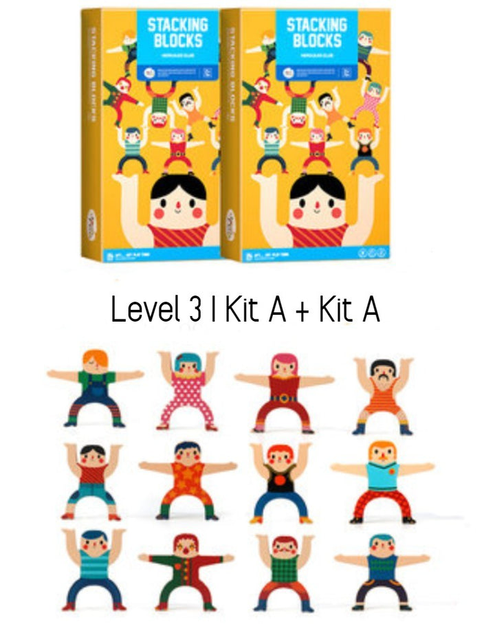BowLift | Children's Hercules Stacking Blocks, with Thousands of Game Play & Creative Design, for Boys and Girls Early Learning