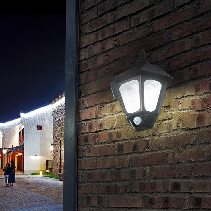 Solar Waterproof Creative Decorative LED Outdoor Wall Sconce Lamp | Bowlift