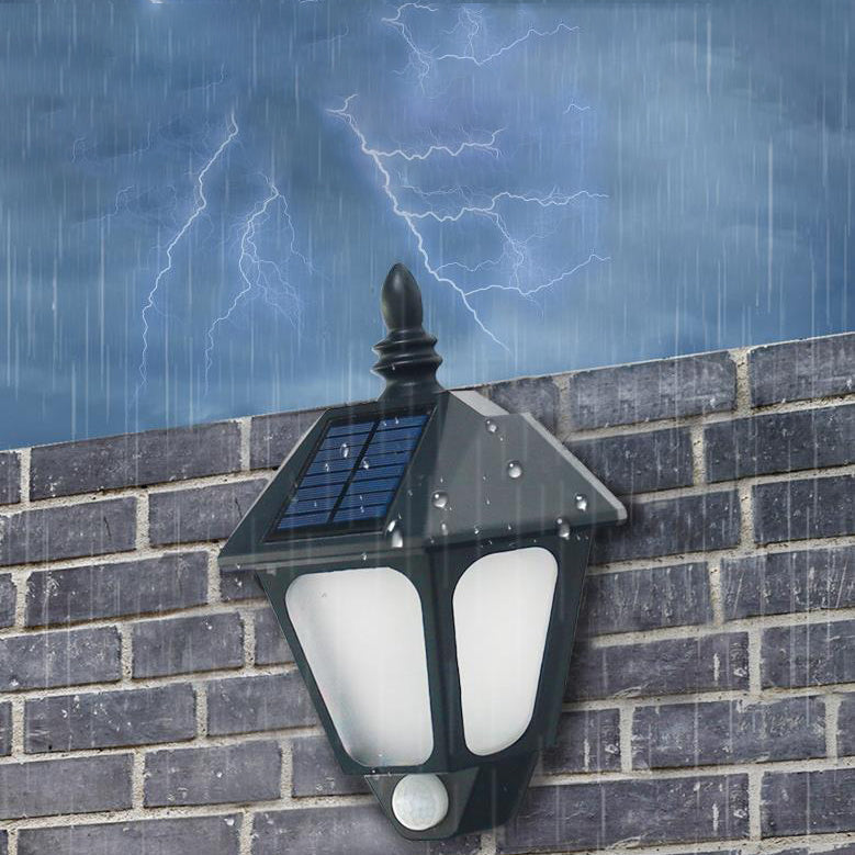 Solar Waterproof Creative Decorative LED Outdoor Wall Sconce Lamp | Bowlift