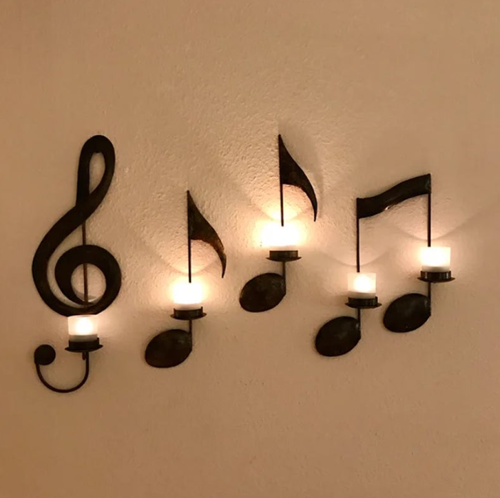 BowLift | Candle holder with notes