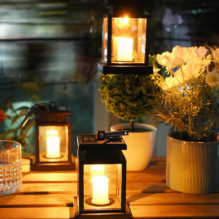 Modern Solar Star Candle ABS Waterproof LED Outdoor Lights | Bowlift