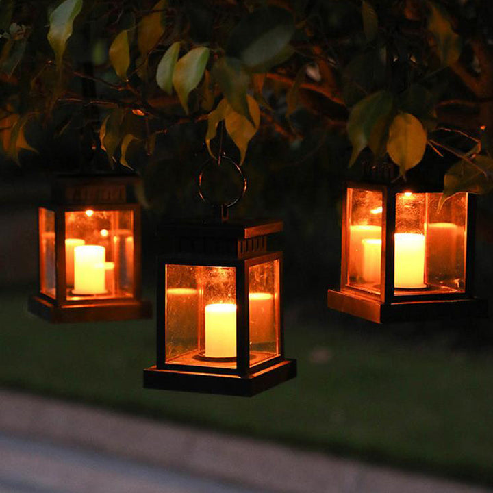Modern Solar Star Candle ABS Waterproof LED Outdoor Lights | Bowlift