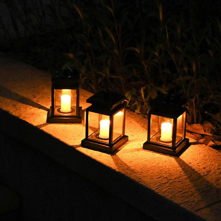 Modern Solar Star Candle ABS Waterproof LED Outdoor Lights | Bowlift
