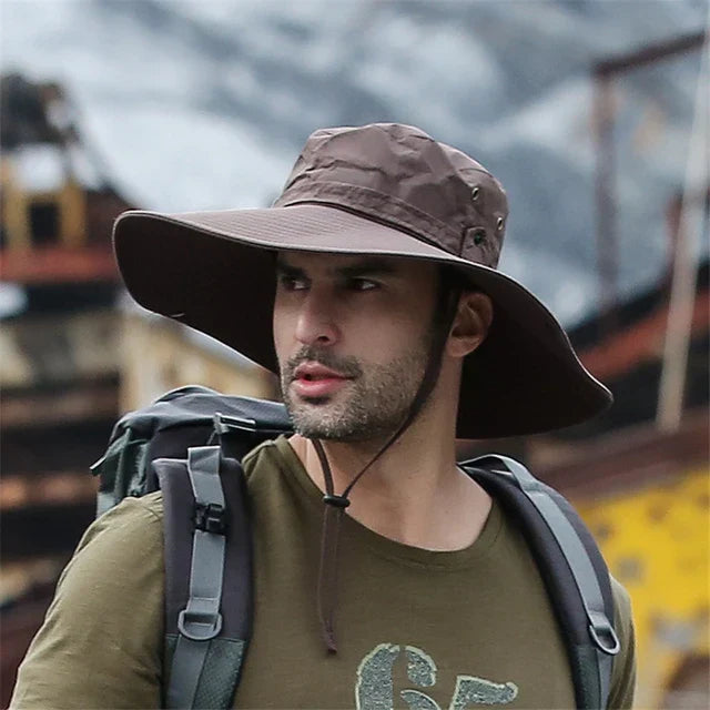 SUNNY | Summer Bucket Hat | Cowboy Hat Men | Outdoor Fishing Hiking Beach Hats Bowlift
