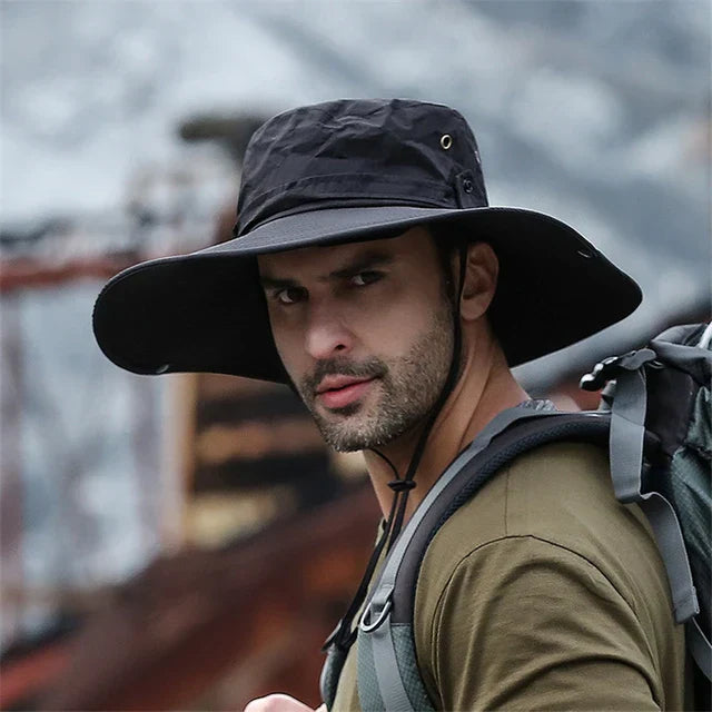 SUNNY | Summer Bucket Hat | Cowboy Hat Men | Outdoor Fishing Hiking Beach Hats Bowlift