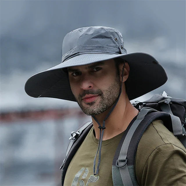 SUNNY | Summer Bucket Hat | Cowboy Hat Men | Outdoor Fishing Hiking Beach Hats Bowlift