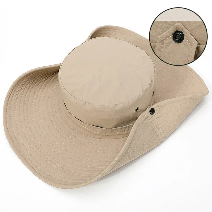 SUNNY | Summer Bucket Hat | Cowboy Hat Men | Outdoor Fishing Hiking Beach Hats Bowlift