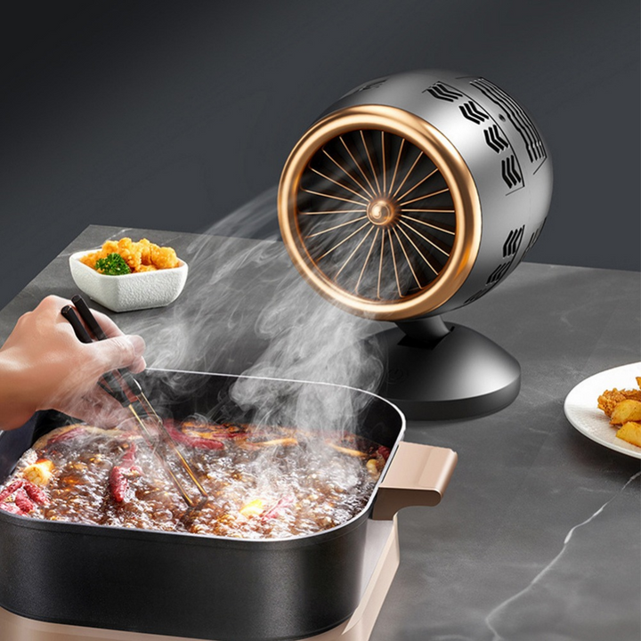 Compact portable range hood cooker extractor fan Bowlift