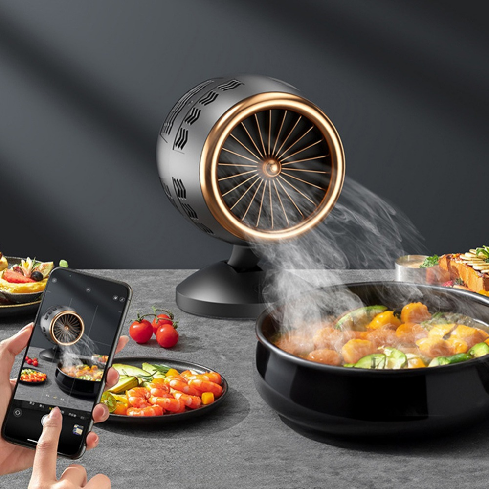 Compact portable range hood cooker extractor fan Bowlift