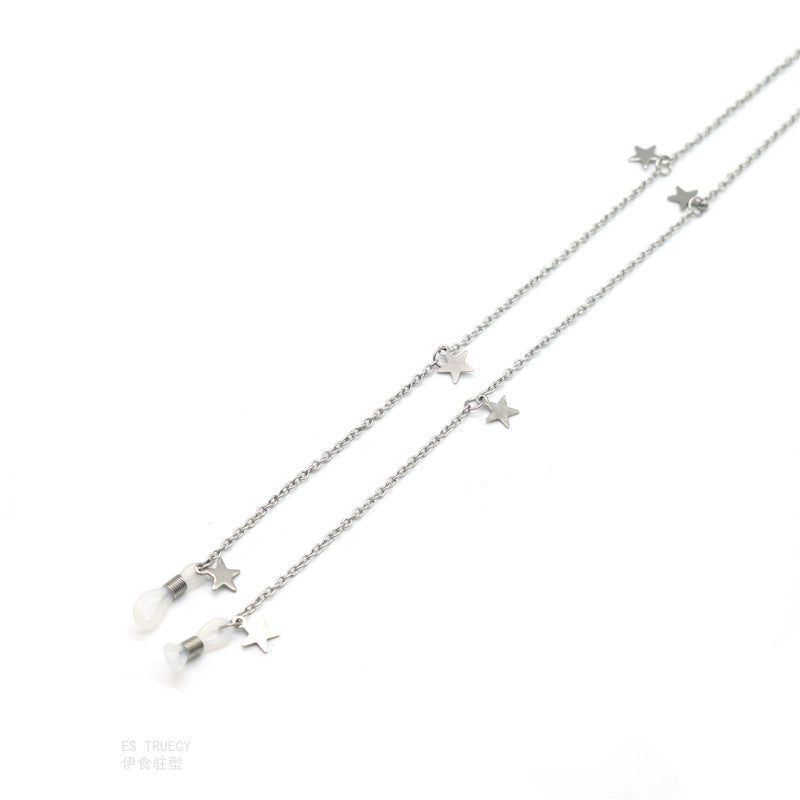 Celestial-Inspired Chain Eyewear Holder Bowlift