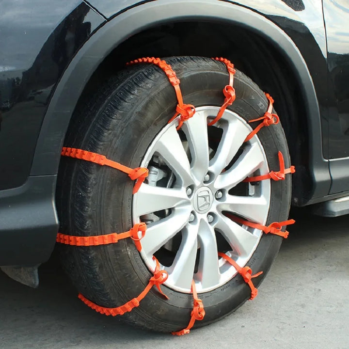 Winter snow chains for cars - Emergency anti-slip automotive accessories wholesale | Bowlift