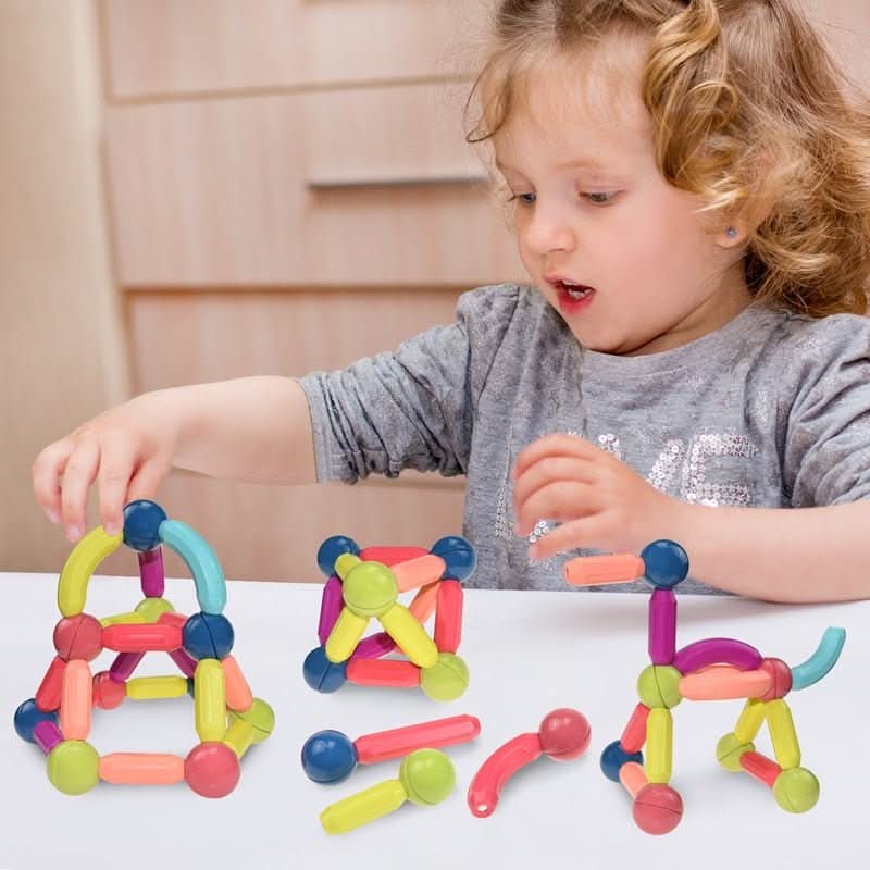 BowLift | Magnetic creative sticks for imaginative building & learning