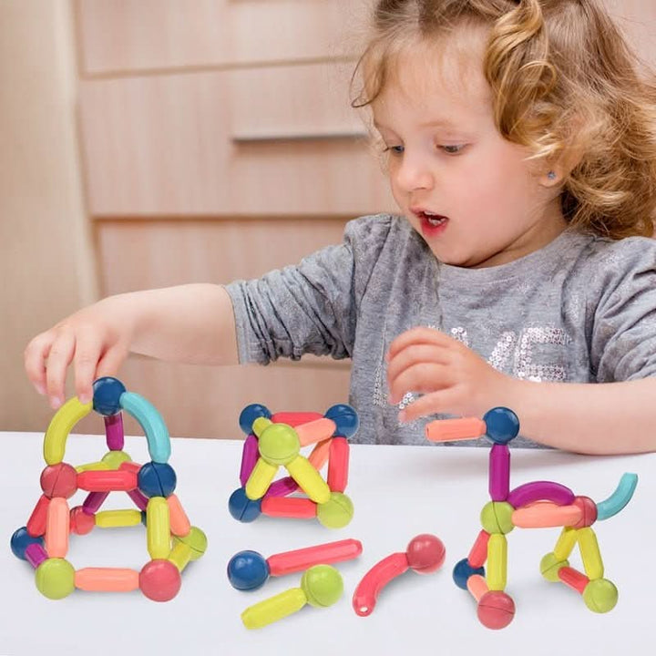 BowLift | Magnetic creative sticks for imaginative building & learning