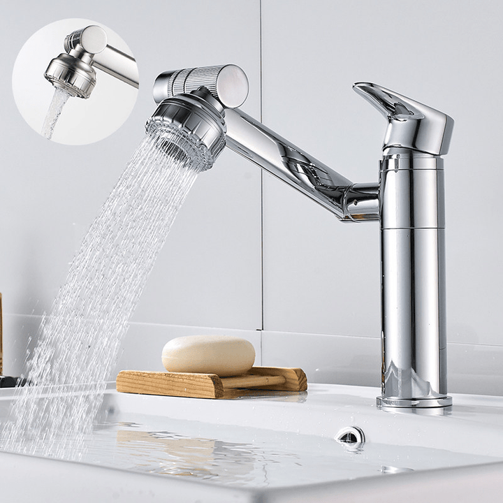 BowLift | FLEXISPOUT – Flexible 360° Basin Tap with Spray Function