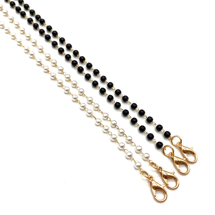 Beaded Eyewear Chain Bowlift