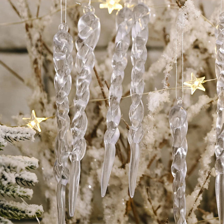 BowLift | 12Pcs Christmas Tree Decoration Artificial Icicles