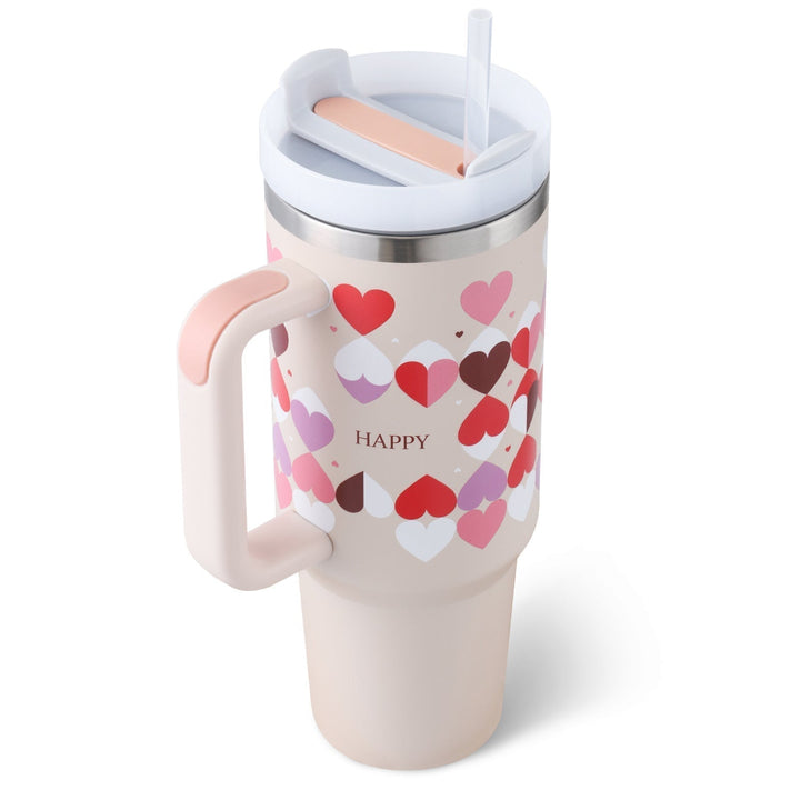 BowLift | Insulating Mug with Handle and Straw - ChillMate