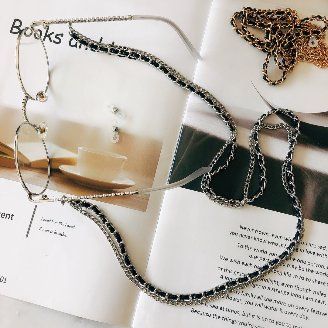 Stylish Chain Eyewear Retainer Bowlift