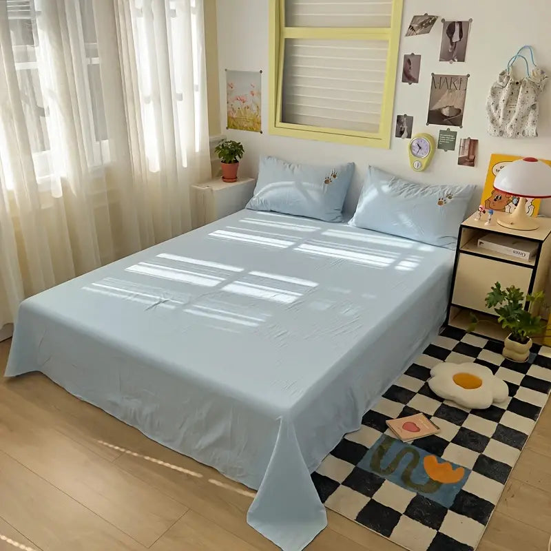 Teddy Bear Bedding Set – Ultra Soft and Cuddly | With duvet cover, bed sheet, and 2 pillowcases | Bowlift