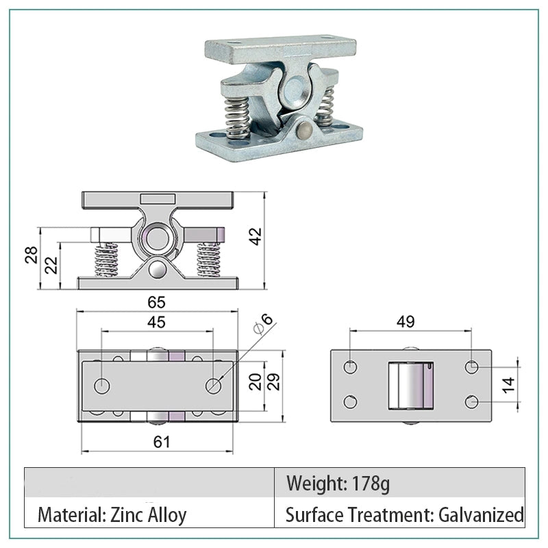 BowLift | Solid Door Heavy Duty Drawer Latch