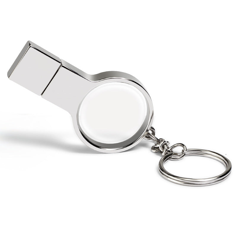 Sleek USB Flash Drive Keychain Bowlift
